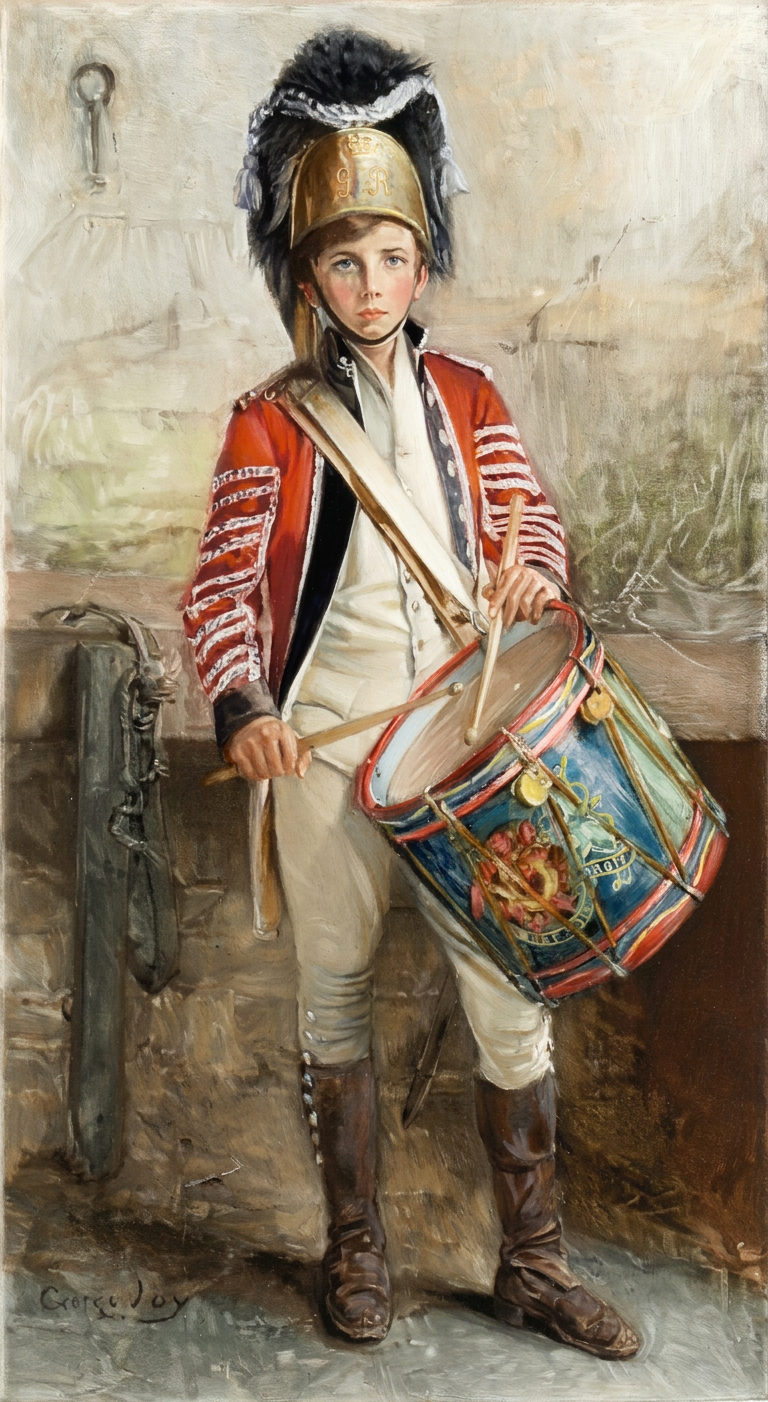 George W. Joy "An English Drummer Boy" 1902